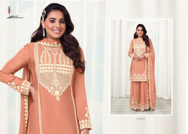 Eba Maria 2 Heavy Chinon Designer Embroidery Suit Collection